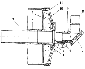 Optical scheme of TAL-150K telescope: primary mirror part